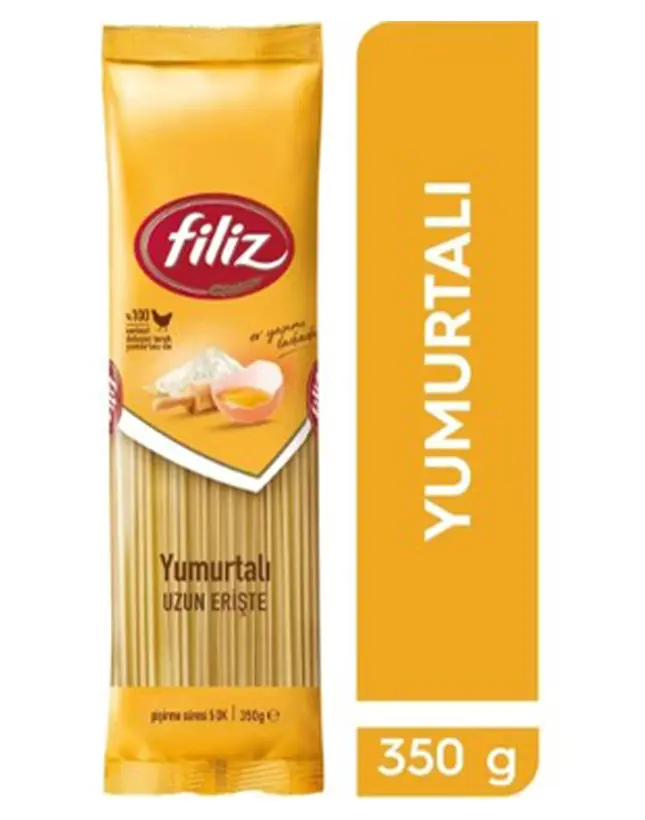 FİLİZ YUMURTALI UZUN ERİŞTE 350gr*12