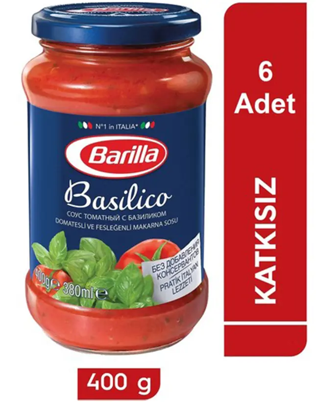 BARİLLA BASILLICO(DOM) 400gr*6