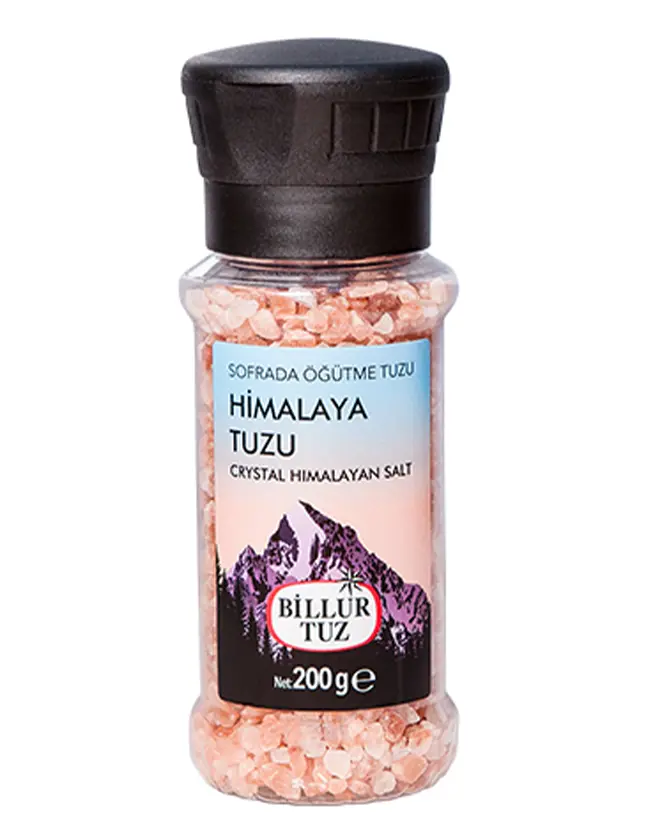 BİLLUR SOF.ÖĞÜ.TUZU HİMALAYA PLASTK TUZLUK 200gr*6