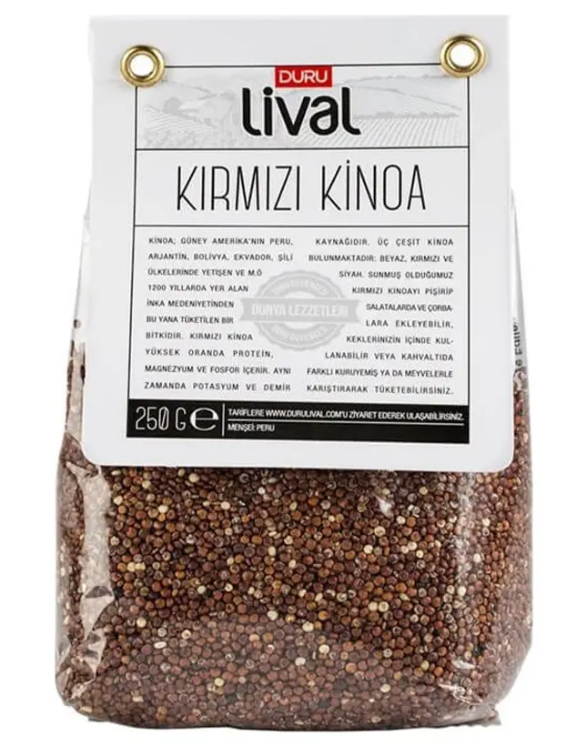 LIVAL KIRMIZI KINOA 250gr*8