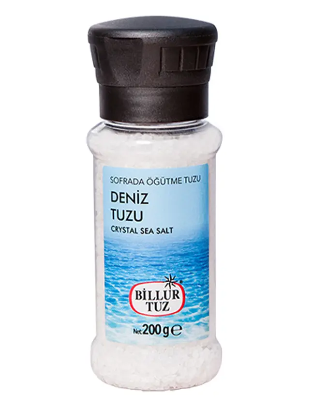 BİLLUR SOF.ÖĞÜ.TUZU PREMİUM PLASTİK TUZLUK 200gr*6