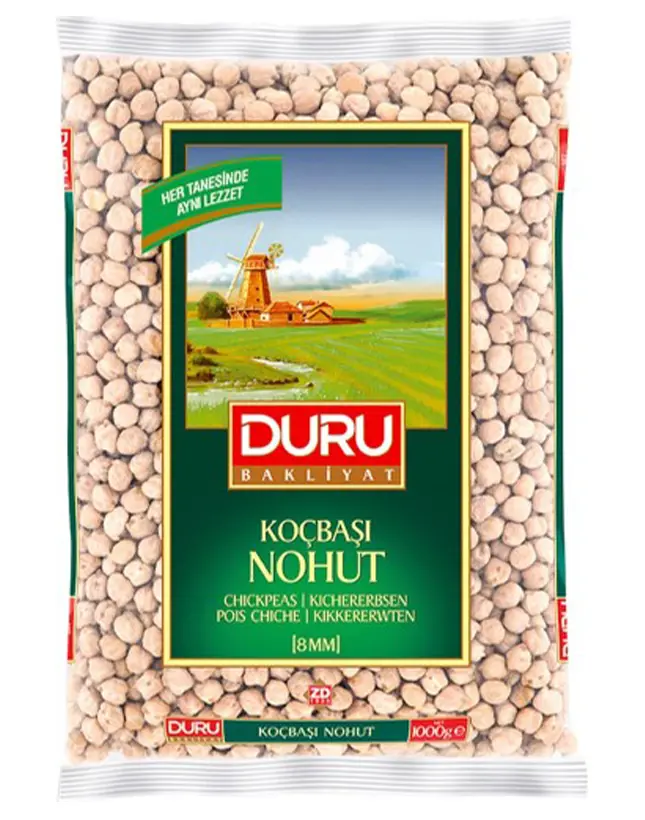 DURU KOÇBAŞI NOHUT 8mm 1KG*12