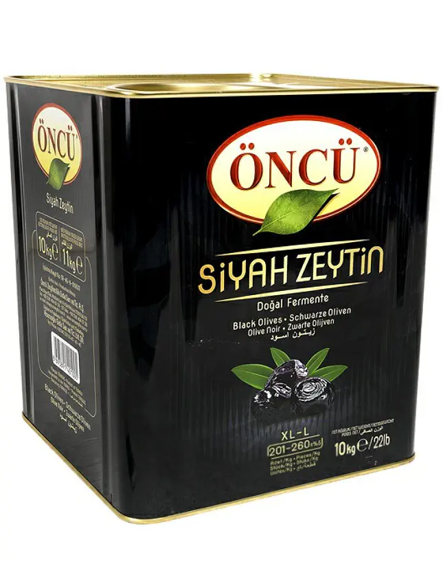 ÖNCÜ S.YAĞLI ZEYTİN L-XL (201-260) TNK 10KG*1