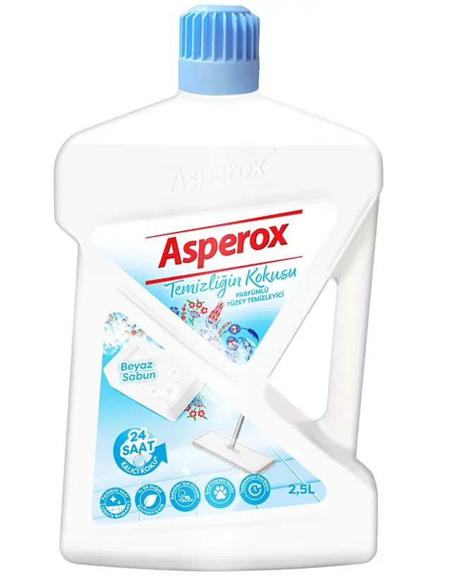 ASPEROX YÜZ.TEM. TEMİZLİĞİN KOK. (BEYAZ) 2,5LT*6