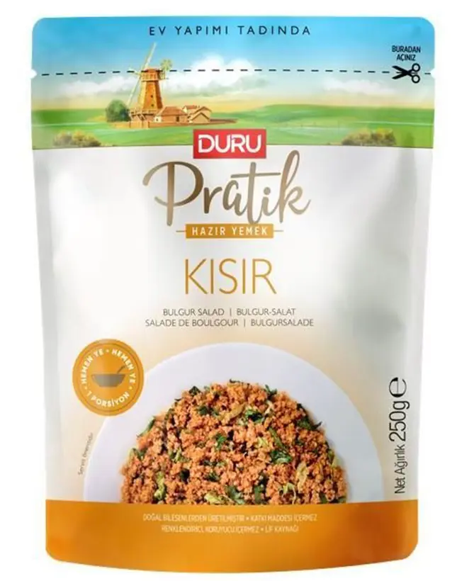 DURU PRATİK KISIR 250gr*8