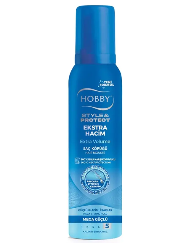 Hobby Saç Köpüğü Ekst.Hacim S&P LF 150ml*12