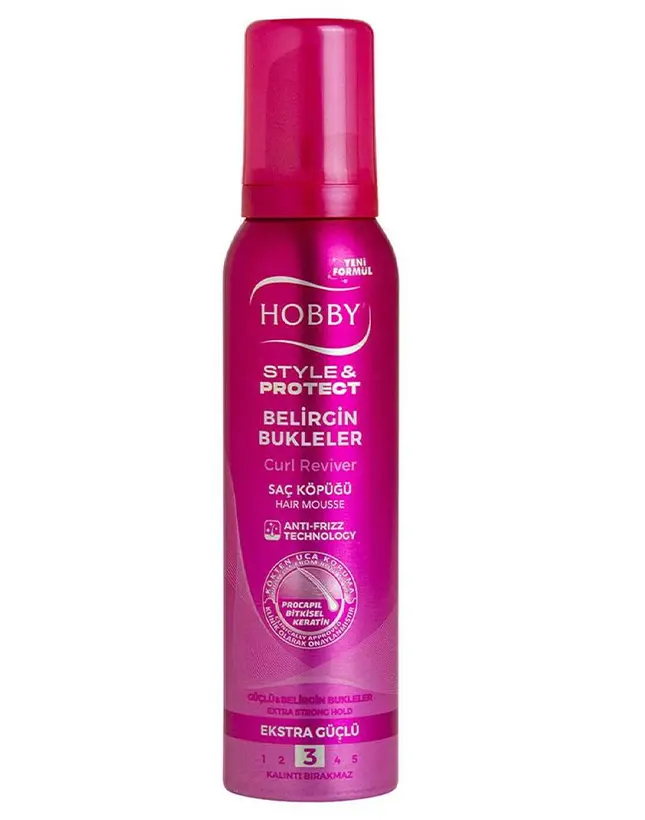 Hobby Saç Köpüğü Bel.Bukle S&P LF 150ml*12