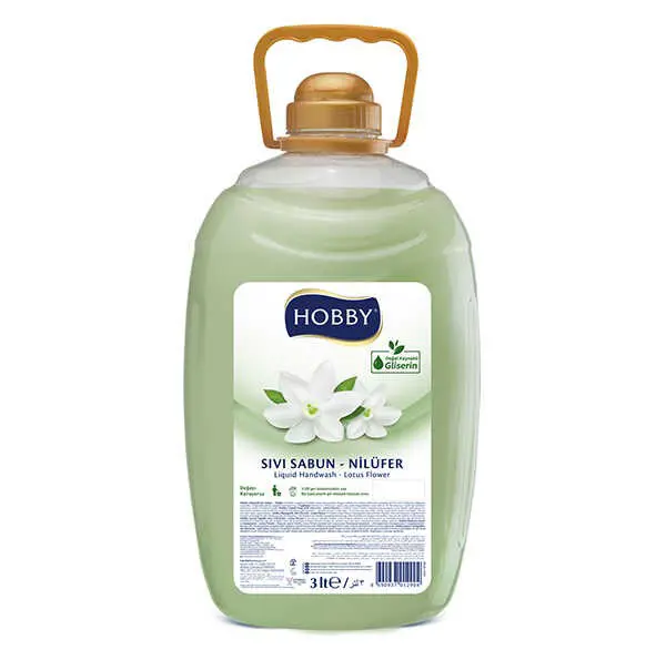 Hobby Sıvı Sabun Nilüfer 3000ml*4