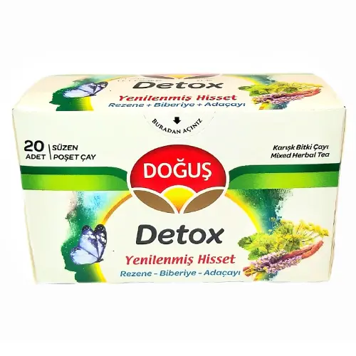 DOĞUŞ DETOX ÇAY BARDAK POŞET 1,5grx20*12