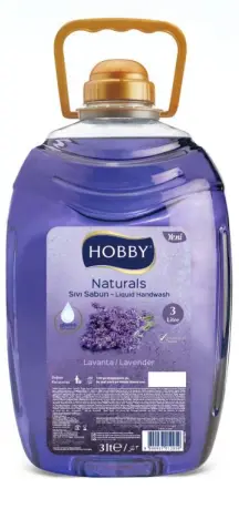 Hobby Naturals Sıvı Sabun Gül 3000ml*4