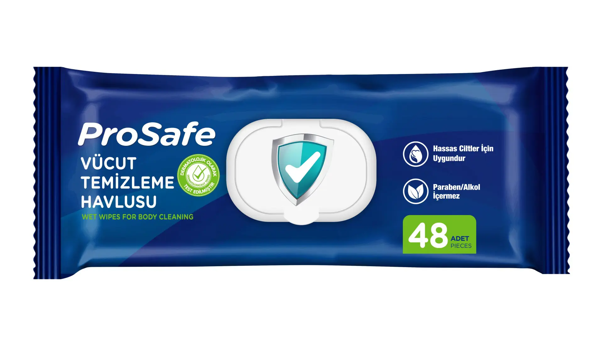 PROSAFE VÜCUT TEMİZLİK HAVLUSU 48Lİ*12