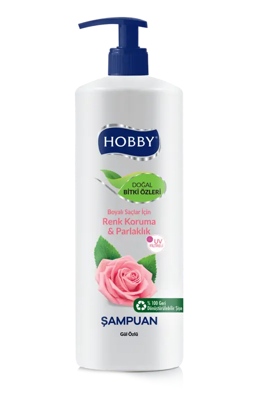 Hobby Nat. Gül&UV Fıltreli Şamp.LF 1000ml*8