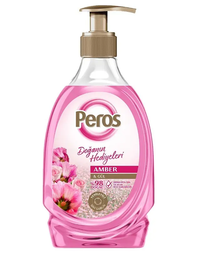 PEROS SIVI SABUN AMBER&ROSE 400gr*12