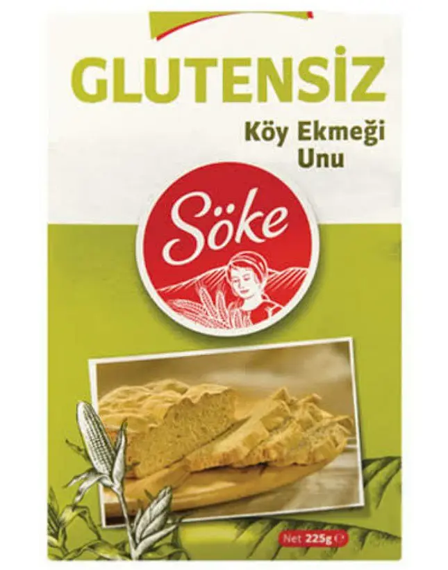 SÖKE GLUTENSİZ KÖY EKMEĞİ UNU 225GR*6