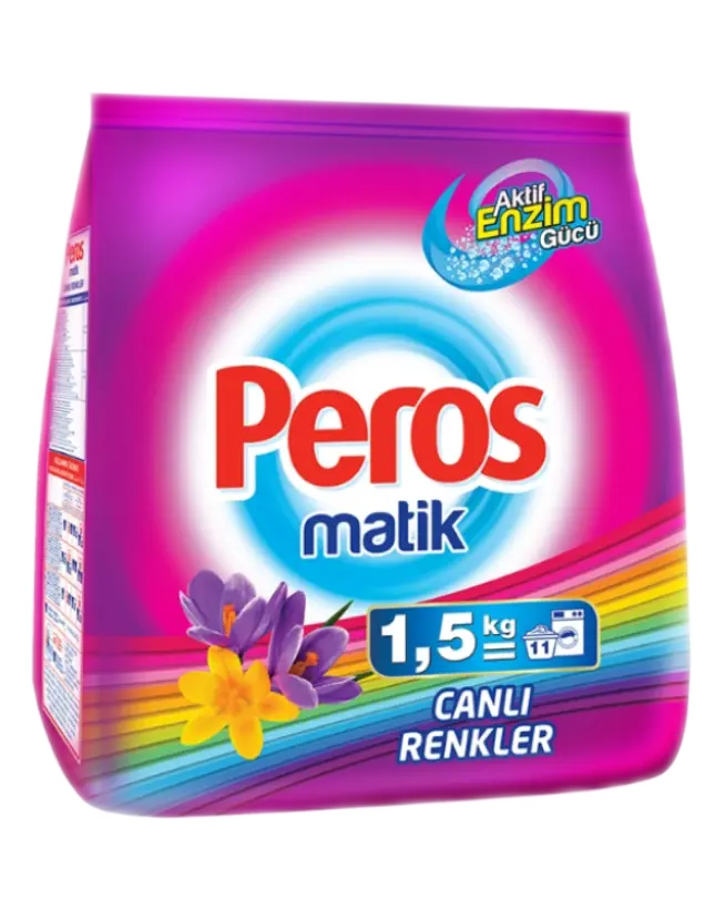 PEROS MATİK CANLI RENKLER(COLOR) 1,5kg*12
