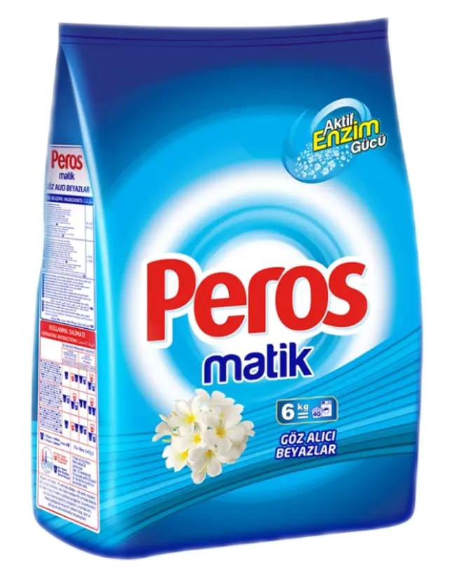 PEROS MATİK GÖZ ALICI BEYAZLAR 6KG*1
