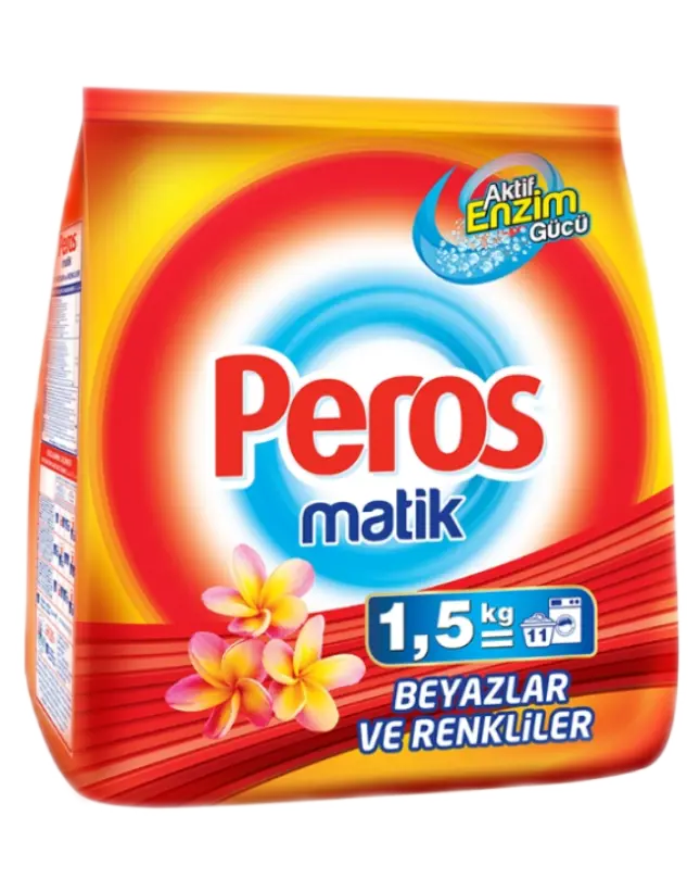 PEROS MATİK BEYAZLAR VE RENKLİLER 1,5kg*12