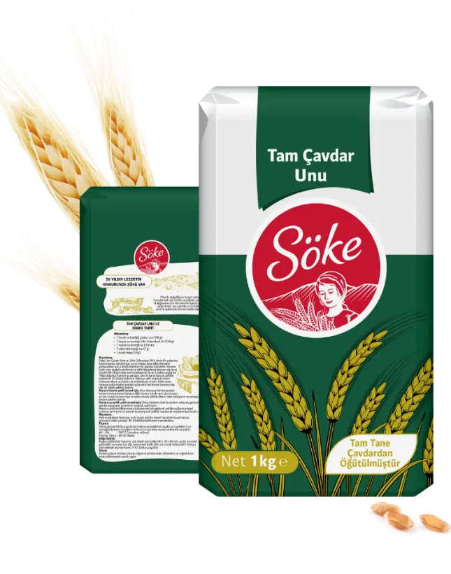 SÖKE TAM ÇAVDAR UNU 1KG*10