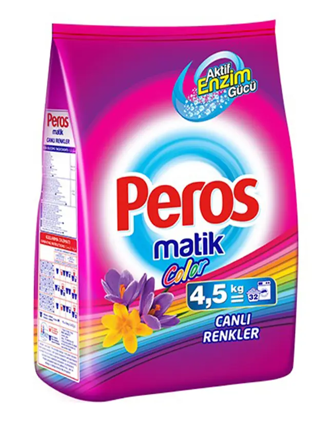 PEROS MATİK CANLI RENKLER(COLOR) 4,5kg*4