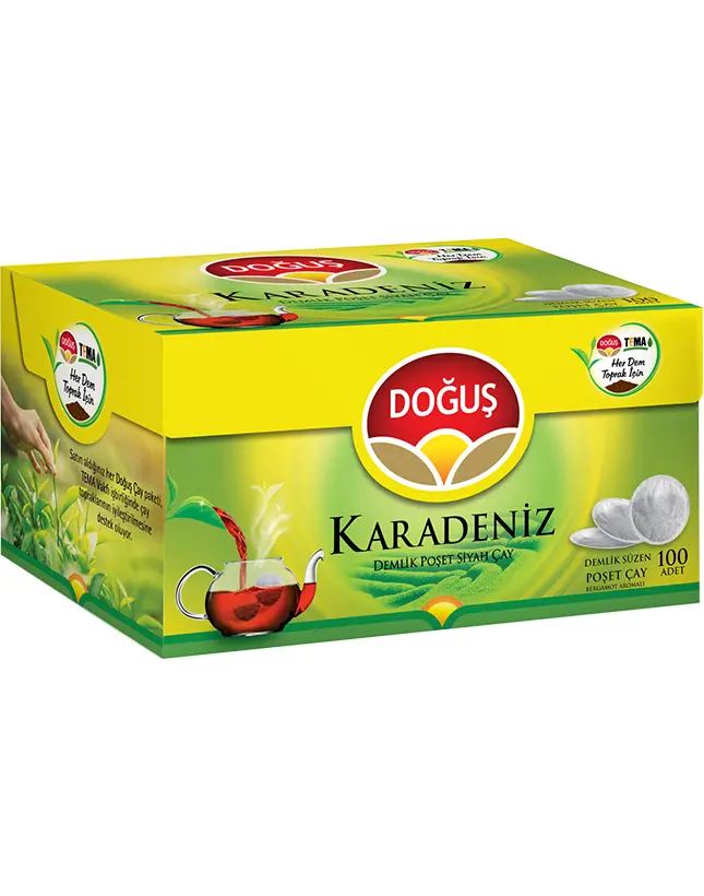 DOĞUŞ KARADENİZ DEMLİK POŞET ÇAY 100x3,2gr*16