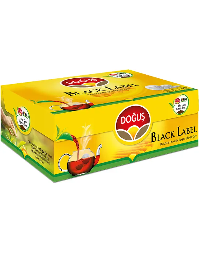 DOĞUŞ BLACK LABEL DEMLİK POŞET ÇAY 100x3,2gr*16