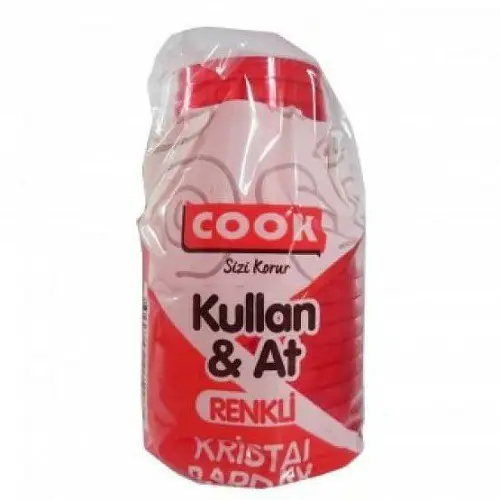 COOK KRİSTAL BARDAK 180cc 10LU*40