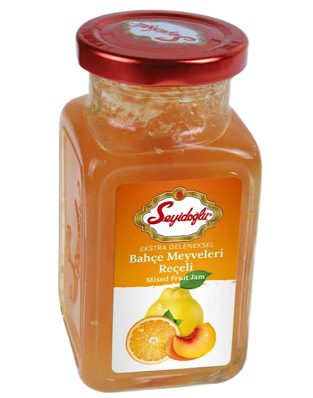 SEYİDOĞLU BAHÇE MEYVELİ REÇELİ CAM 380gr*12