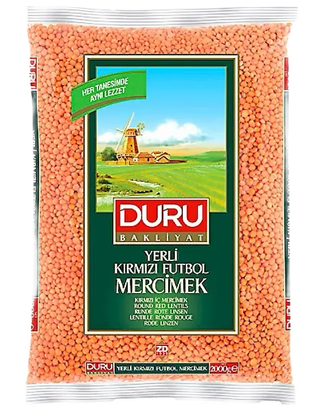 DURU KIRMIZI FUTBOL MERC.2KG*8