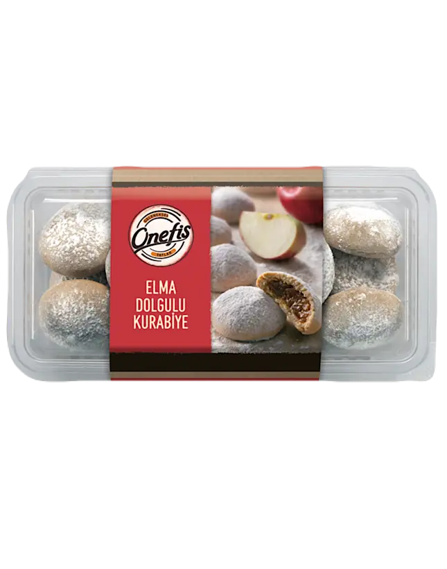 ONEFİS ELMA DOLGULU KURABİYE 230gr*12