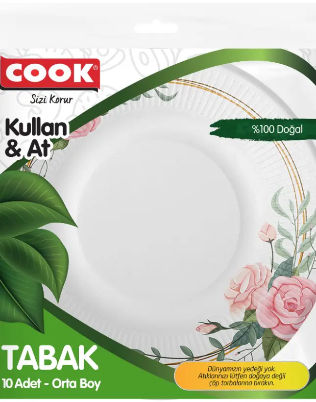 Cook Karton Tabak Orta 10LU*24