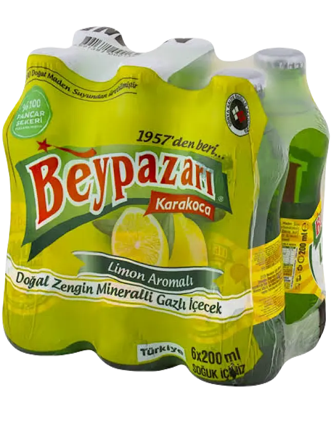 Beypazarı Doğal Limon Maden Suyu 200cc 4x6*24