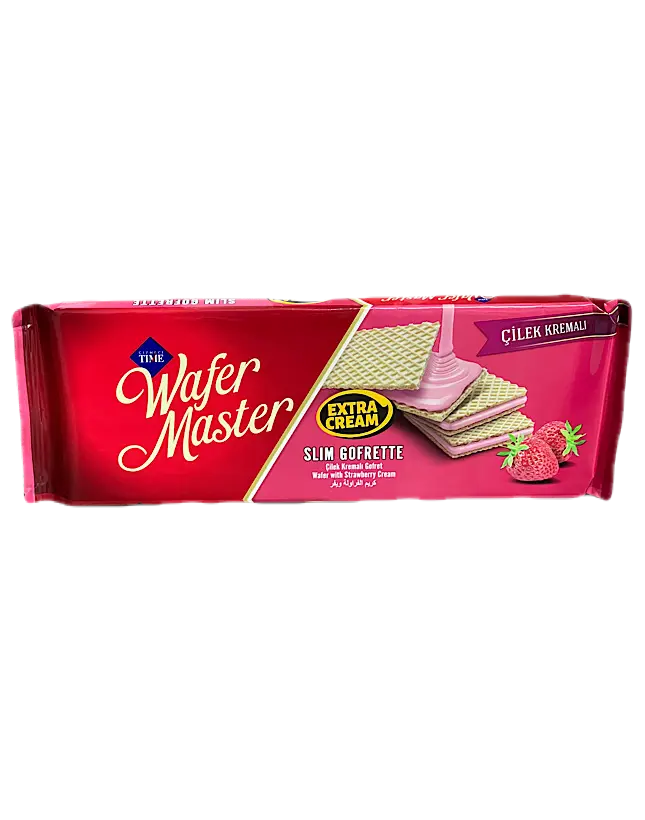 Wafer Slim Gofrette Çilek 128gr *20