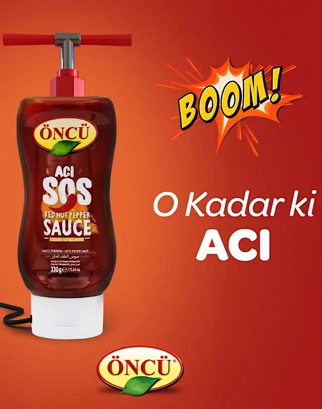 Öncü Acı Sos 330gr*12