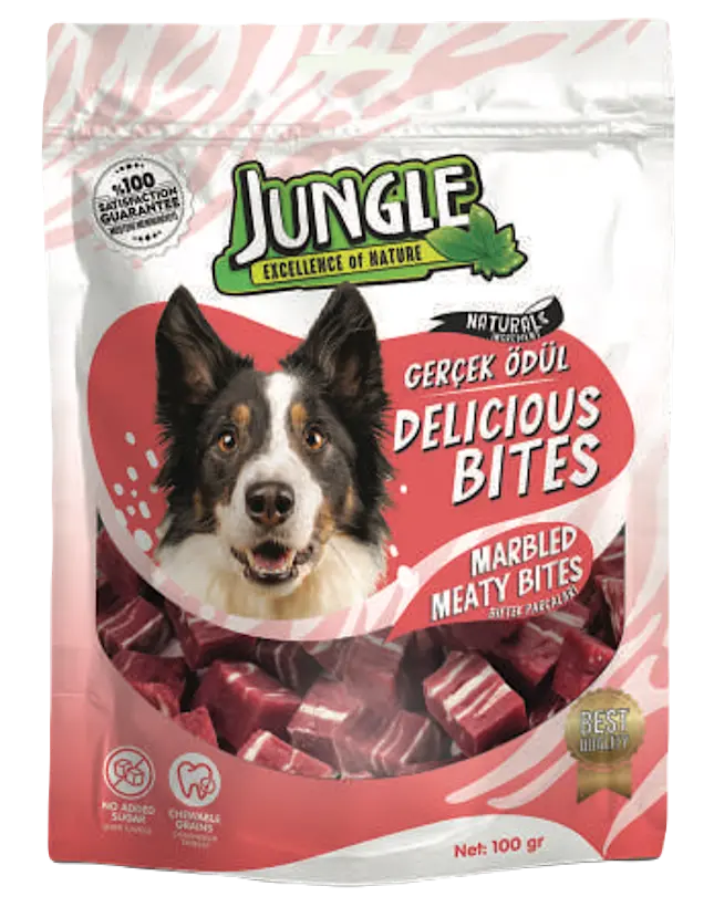 Jungle Et Parçaları Köpek Ödül 100gr*6