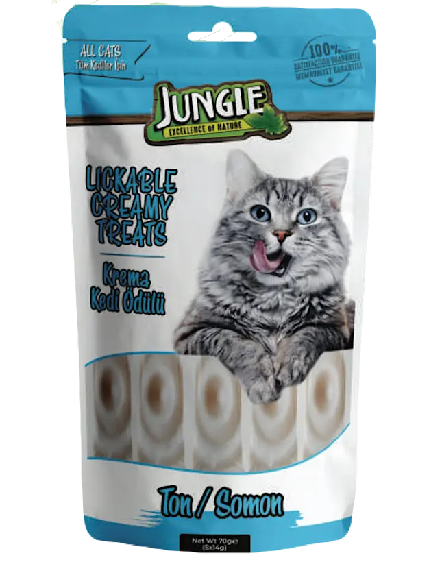 Jungle Ton-Somon Kedi Krema Ödül 5adx14gr*12