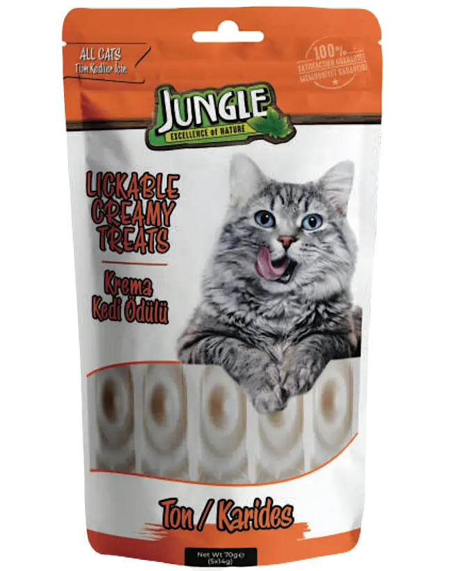 Jungle Ton-Karides Kedi Krema Ödül 5adx14gr*12
