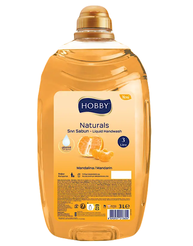 Hobby Sıvı Sabun Mandalina 3000ml*4