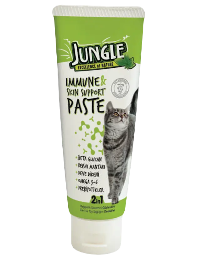 Jungle Kedi Macunu (Bağışk.ve Deri Tüy Sağ) 75ml*6