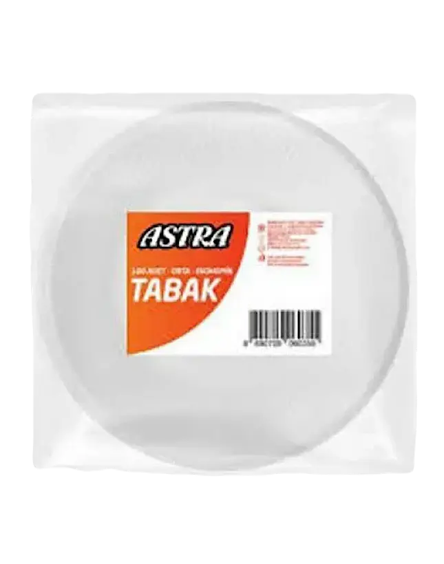 ASTRA EKO PLASTİK TABAK ORTA 50Lİ*24
