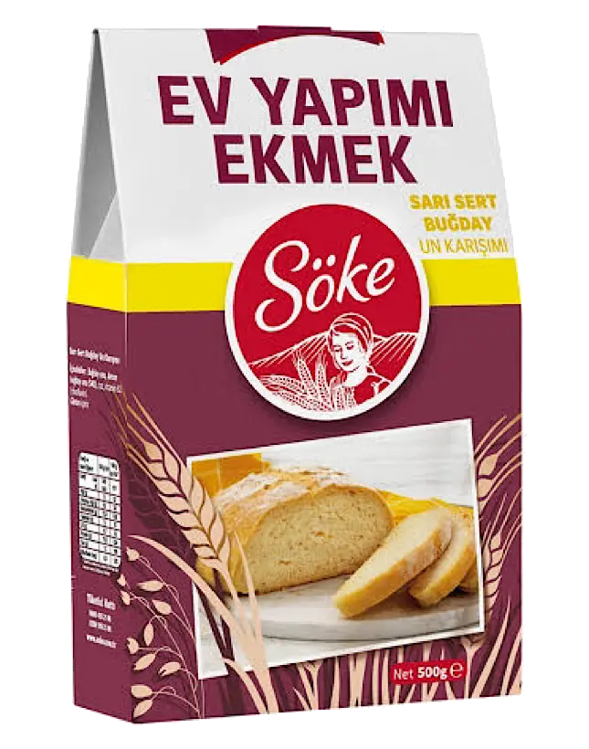 SÖKE SARI SERT BUĞDAY UN KARIŞIMI 500gr*6