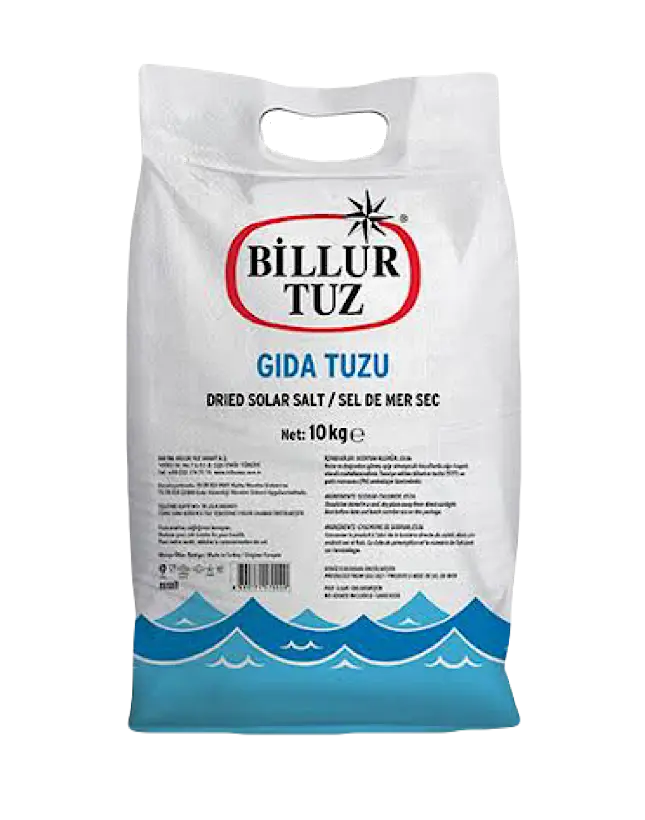 BİLLUR YIK.GIDA SAN TUZU TUTAMAÇLI ÇUVAL 10KG*1
