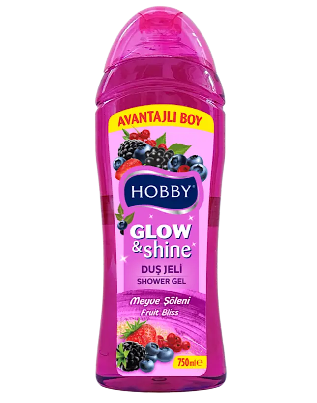 Hobby Vücut Şamp.Glow&Shine MeyvŞöl.750ml*12