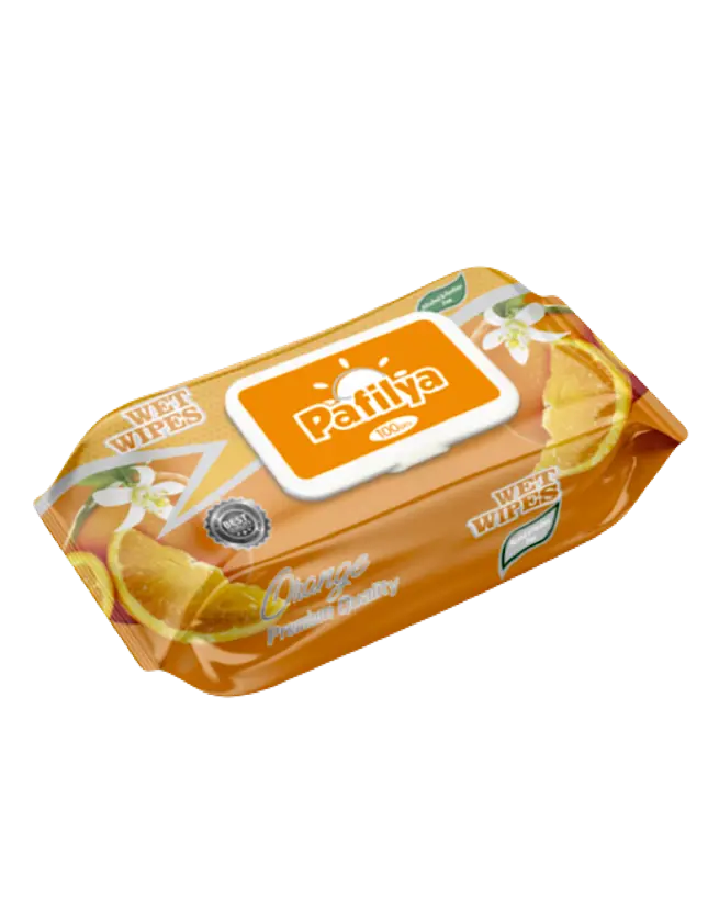 Pafilya Portakal Islak Havlu 120li*24