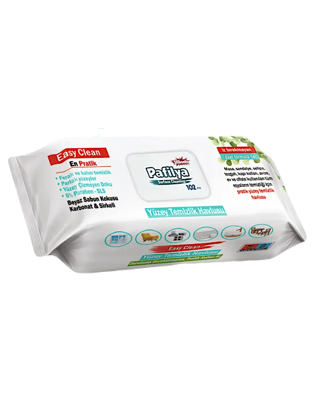 Pafilya Yüzey Temizlik Havlusu 102li*15