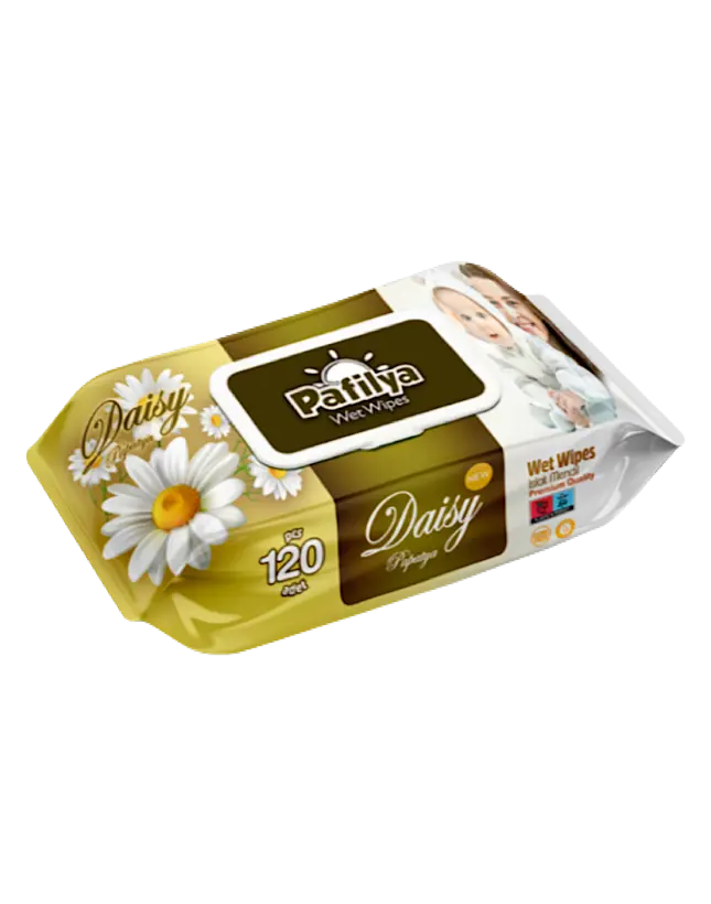 Pafilya Papatya Islak Havlu 120li*24