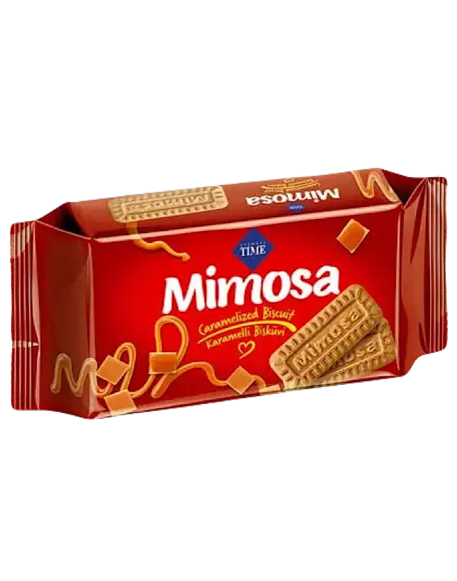 Mimosa Karamelize Bisküvi 128gr*20