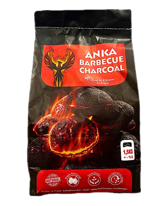 Anka Barbekü Kömürü 1,5Kg*10
