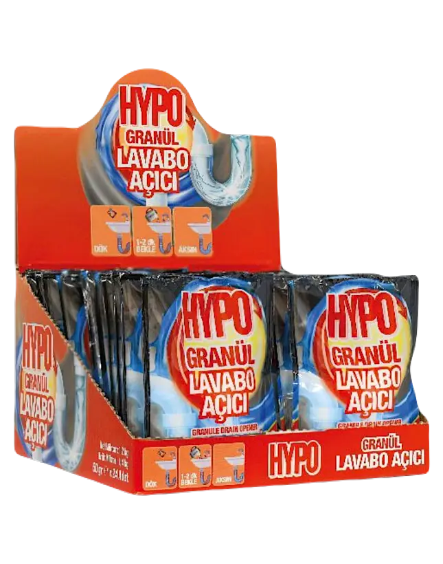 Hypo Granül Lavabo Açıcı 50gr*24