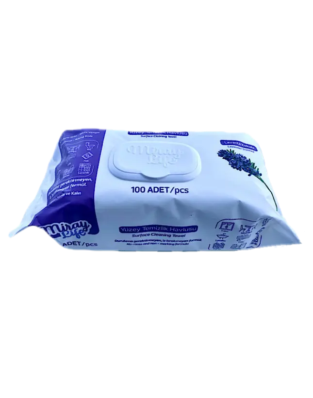 Miray Life Yüzey Tem.Havl.Lavanta 100lü*12