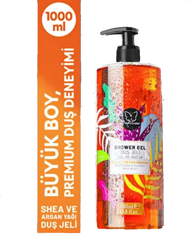 Papilion Duş Jeli Argan&Shea yağı 1000ml*12